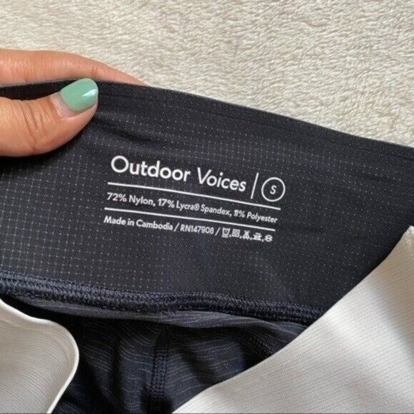 Outdoor Voices TechSweat Zoom Leggings White Size Small - Picture 7 of 10